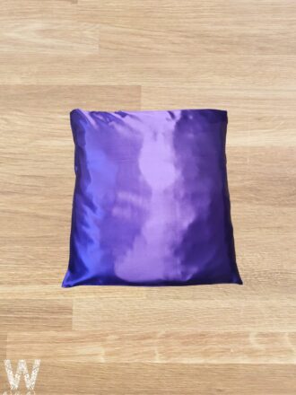 Taie D'oreiller En Satin Violet